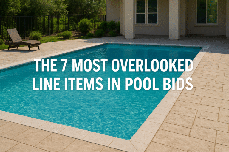 The 7 Most Overlooked Line Items in Pool Bids