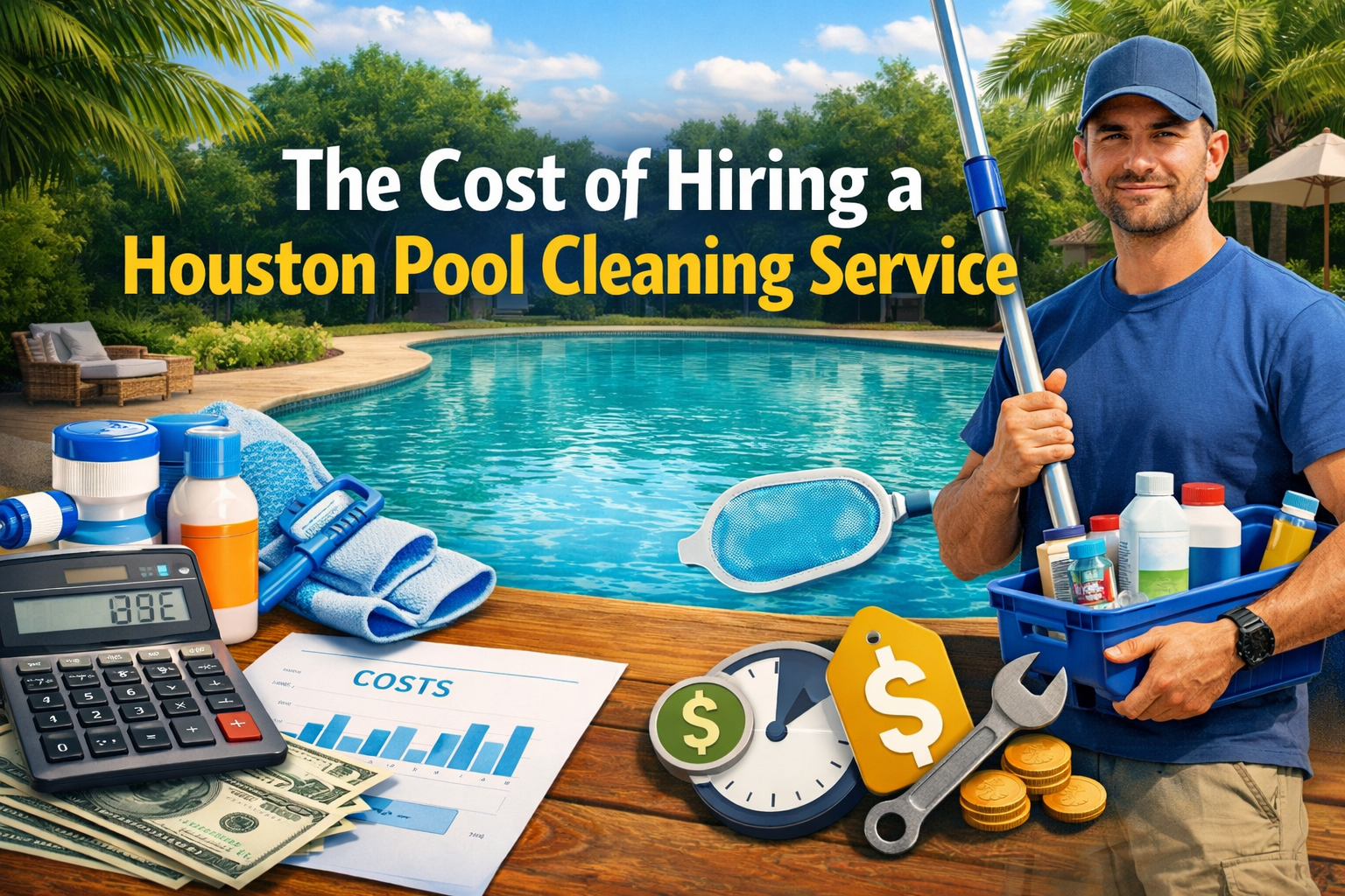 The Cost of Hiring a Houston Pool Cleaning Service