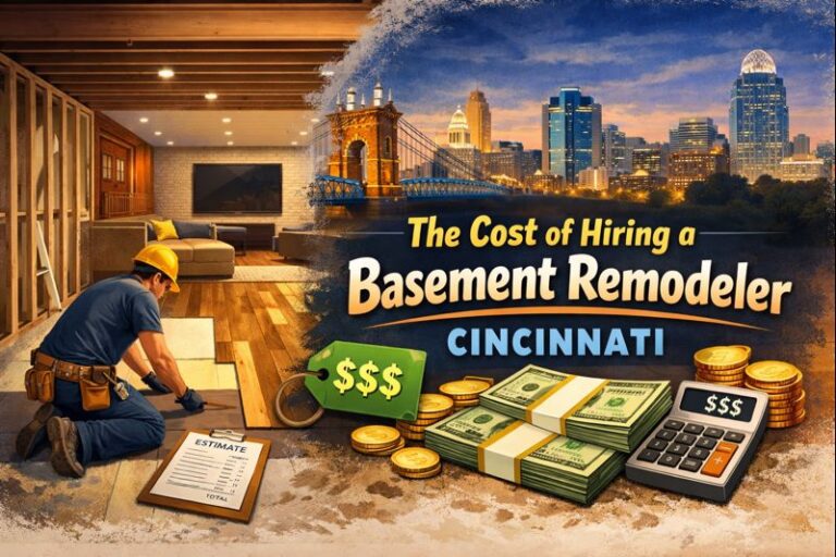 The Cost of Hiring a Basement Remodeler Cincinnati