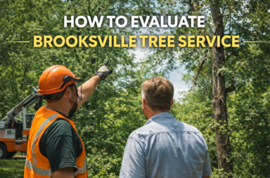 Evaluating tree service in Brooksville