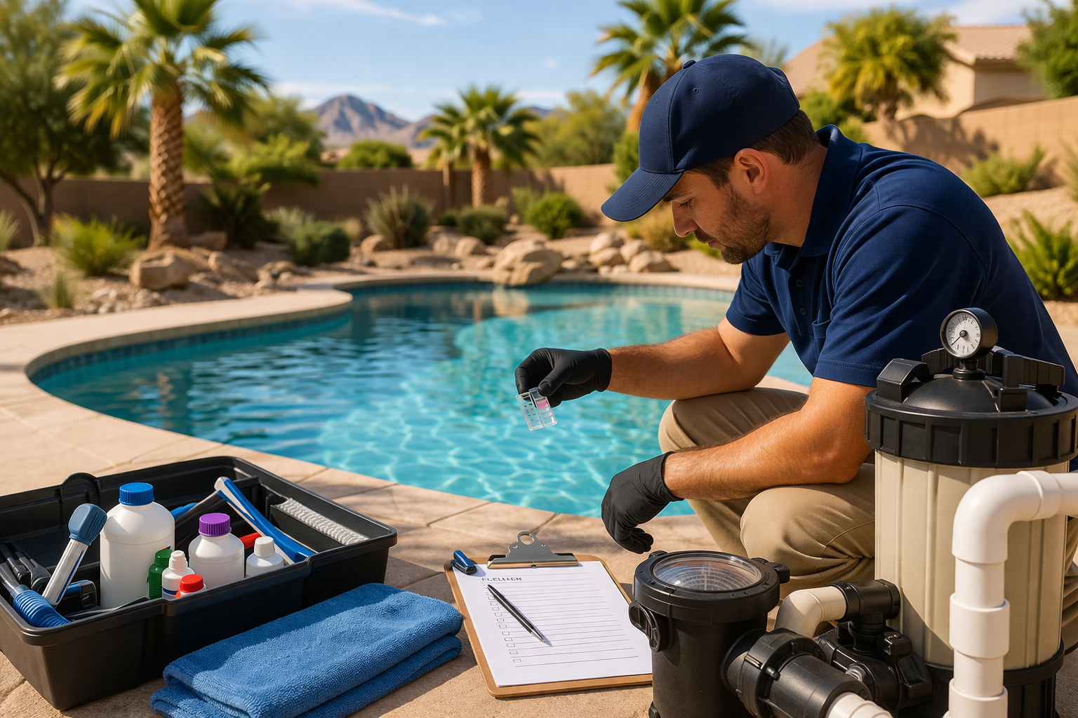How to Select the Best Pool Service Las Vegas NV