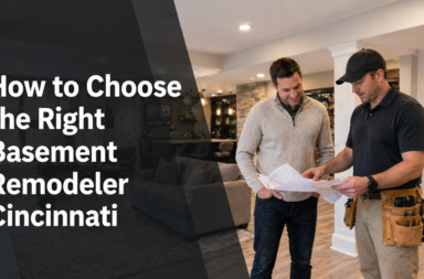 Choosing the right basement remodeler
