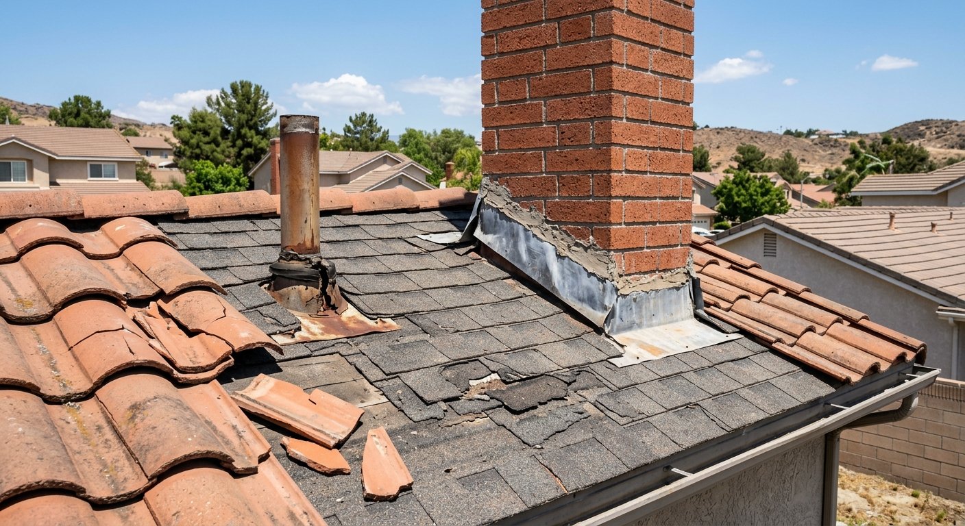 Common Roof Repairs Santa Clarita Homeowners Face