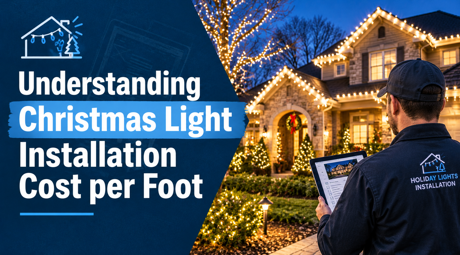 Understanding Christmas Light Installation Cost per Foot